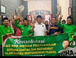 PAC PPP Medan Perjuangan Kader Siap Menangkan Ridha-Rani di Pilkada Medan