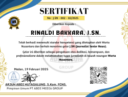 Mengenal Gelar J.SN (Journalist Senior News): Penghargaan untuk Jurnalis Profesional