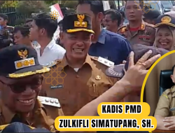 ZULKIFLI SIMATUPANG KEPALA DINAS PEMBERDAYAAN MASYARAKAT DAN DESA (PMD) TAPANULI TENGAH SAMBUT HANGAT KEHADIRAN BAPAK BUPATI MASINTON PASARIBU, S.H. DI TAPANULI TENGAH