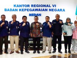 Tingkatkan Kinerja ASN Bupati Tapanuli Tengah Lakukan Kolaborasi Dan Konsultasi Dengan Kantor Regional VI BKN Medan