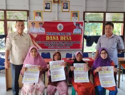 Kepala Desa Ladang Tengah Melakukan Musyawarah Pra Pelaksanaan Dana Desa 2025, Penyerahan BLT DD Untuk Tapteng Naik Kelas