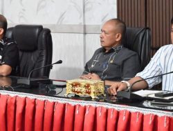 Wakil Bupati Tapteng Pimpin Rapat Hari Jadi Pemkab Ke-80 Tahun