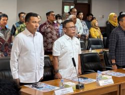 Bupati Tapteng Ikuti Sosialisasi Program National Urban Development Project