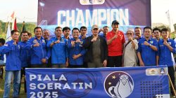Wakil Bupati Tapanuli Tengah Menutup secara resmi Piala Soeratin U-13 dan U-15 Tahun 2025