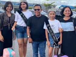 Bupati Tapteng Berangkatkan Yohana Simanjuntak & Queen Sirait Finalis Mr/Miss Culture Global Indonesia Ke Bali
