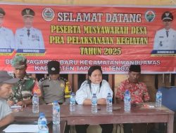 Kepala Desa Pagaran Baru Transparan, Sukses Tetapkan Warga Terima BLT 2025 Untuk Tapteng Naik Kelas