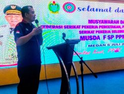 Anto Gondrong Nahkodai F.SP PPMI SPSI Sumut, Siap Perjuangkan Nasib Buruh Percetakan Penerbitan media Imformasi