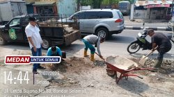 Dari Gundukan Koral ke Parkiran Ideal: Sentuhan Emas Lurah Tongku di Depan RS Columbia