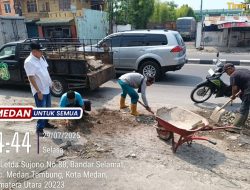 Dari Gundukan Koral ke Parkiran Ideal: Sentuhan Emas Lurah Tongku di Depan RS Columbia