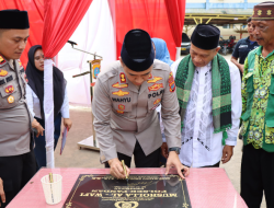 Kapolres Tapanuli Tengah Resmikan Mushola Al-Wafi di Polsek Pandan