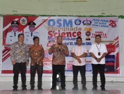 Wakil Bupati Tapteng Selenggarakan Olimpiade Science Tingkat SD, SMP Dan SMA