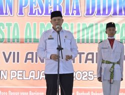 Plt. Asisten Pemerintahan dan Kesra Setdakab Tapteng Hadiri Pelantikan Siswa Baru SMP Swasta Al-Muslimin Pandan Angkatan XXVII