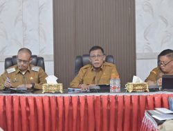 Bupati Tapanuli Tengah Pimpin Rapat Peningkatan Kinerja dan Pelayanan