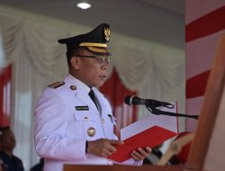 Bupati Tapanuli Tengah, Bertindak Selaku Inspektur Upacara HUT Ke-80 Kemerdekaan RI Tahun 2025