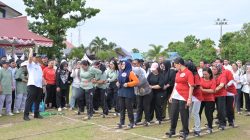 Wakil Bupati Tapanuli Tengah Buka Perlombaan Permainan Tradisional Terompa Dan Engrang