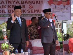 Pawai Defile Budaya HUT Ke-80 Tapanuli Tengah Tahun 2025