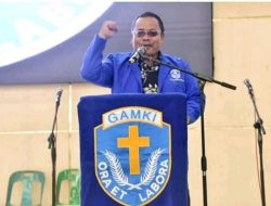 Asisten Pemerintahan dan Kesra Setdakab Tapteng Hadiri Pelantikan PAC GAMKI se-Tapanuli Tengah