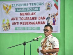 Deklarasi Menjaga Kerukunan Beragama, Bupati Tapteng : Negara Hadir Melindungi Rakyat