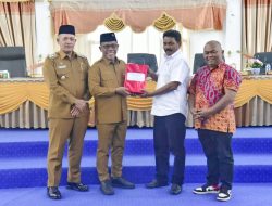 Bupati Tapteng Sampaikan Ranperda APBD Tapteng TA 2026 Rapat Paripurna DPRD 