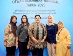 Ketua Dekranasda Tapteng Hadiri Rakernas Dekranas 2025