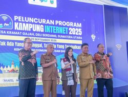 Diresmikan Menteri Komdigi, 4 Desa di Galang Jadi Kampung Internet