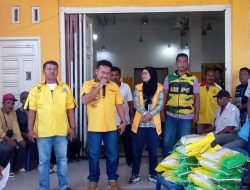 Menjelang Hut ke-61 Partai Golkar Dewan Pimpinan Daerah Tapanuli Tengah Menggelar Kegiatan Sosial