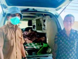 Pemkab Tapteng Berangkatkan Korban Penyakit Kulit Ke RSUD Adam Malik