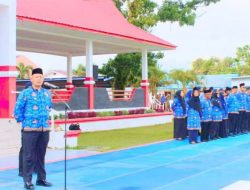 Wakil Bupati Tapteng Pimpin Apel Hari Kesadaran Nasional