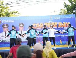 Ribuan Warga Padati Area Car Free Day,Libatkan Pelaku UMKM
