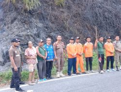 Damkar, BPBD Tapteng dan Masyarakat Berhasil Padamkan Karhutla Di Kelurahan Nauli Sitahuis