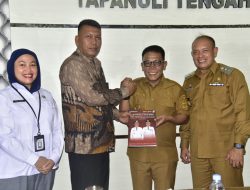 Bupati Tapteng Terima Audensi Ketua KPU Tapteng Dan Jajaran