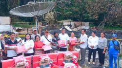Pemkab Tapteng Berikan Bantuan Kepada Korban Bencana Sosial Di Kecamatan Manduamas dan Barus Utara