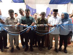 Bupati Tapteng Resmikan Operasional SPPG Yayasan Generasi Bangsa 