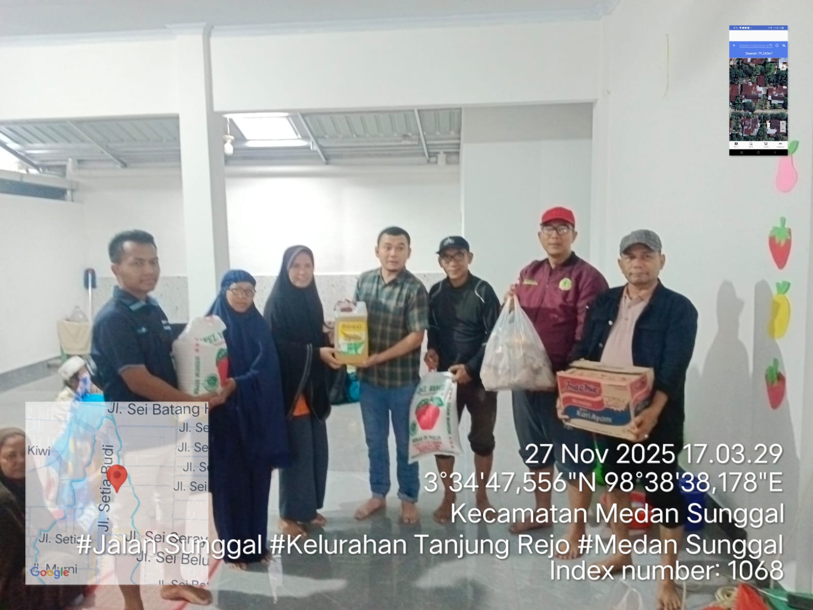 Penyerahan Bantuan DPC SI Kota Medan