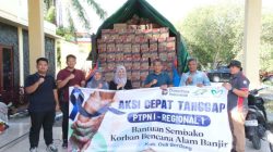 PTPN I Regional 1 Salurkan Bantuan Sembako untuk Korban Banjir di Deli Serdang dan Langkat