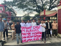 GMPET SU Geruduk Polda Sumut Tuntut Usut Dugaan Manipulasi Dana Plasma PT. Agrinas Palma Nusantara