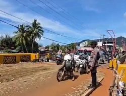 Jembatan Pandan Penghubung Tapteng-Tapsel Sudah Bisa Dilalui