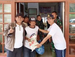 Satuan TNI dari Kodam I/BB, Brigif 7/RR Yonif 125 Simbisa, Yonif 122/TS dan PU Balai Wilayah Sungai Sumut Salurkan Bantuan Kemanusiaan