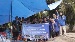 PMII UNIMED Hadir untuk Rakyat: Aksi Kemanusiaan Banjir di desa Maban Pasir