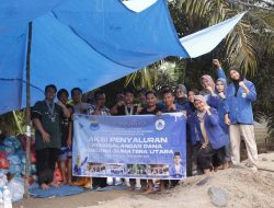 PMII UNIMED Hadir untuk Rakyat: Aksi Kemanusiaan Banjir di desa Maban Pasir