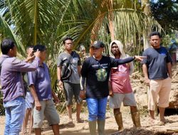 Bupati Tapteng Siapkan Lahan Huntara Warga Terkena Bencana