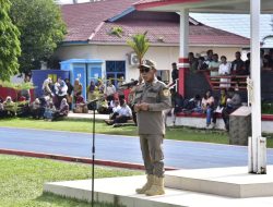 Pimpin Apel PPPK Paruh Waktu Bupati Tapteng Ajak Guru Tanamkan Nilai Kepedulian Lingkungan