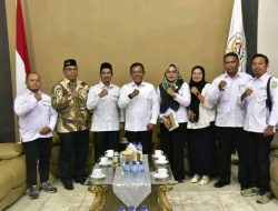 Bupati Tapteng Terima Audensi Ketua Institut Bisnis dan Teknologi Al Washliyah Sibolga-Tapteng