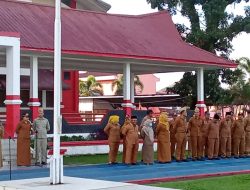 Apel Pagi Gabungan, Plt Kadis PP Dan KB Tapteng : Mari Kita Tingkatkan Disiplin