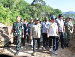 Mendagri Gubsu dan Bupati Tapteng Tinjau PLTA Sipansihaporas