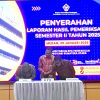 Bupati Tapteng Hadiri Penyerahan Laporan Hasil Pemeriksaan BPK Semester II Tahun 2025