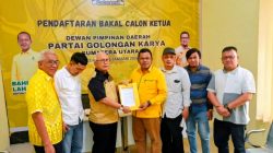 Bursa Ketua Golkar Sumut Memanas: Hendriyanto Sitorus Ambil Formulir Pendaftaran