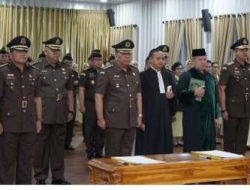 Kajati Sumatera Utara Lantik Aspidsus, ASPEMA, dan Kajari Medan