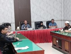 Wabup Tapteng Ingatkan OPD Jaga Transparansi Laporan Keuangan dalam Entry Meeting BPK