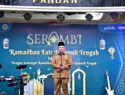 Wakil Bupati TapTeng Ramadhan Fair Tapteng Awal Kebangkitan UMKM Pascabencana